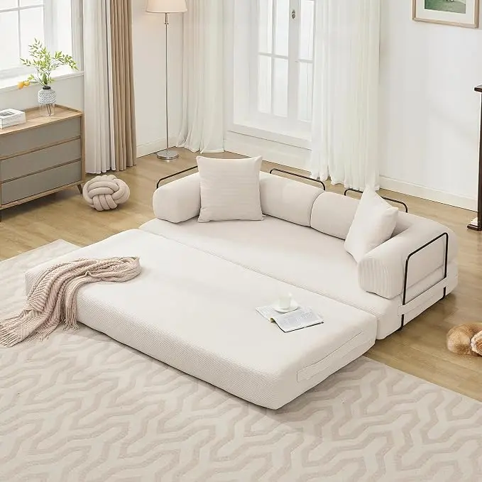 ZEIINPA Convertible Sleeper Sofa Bed