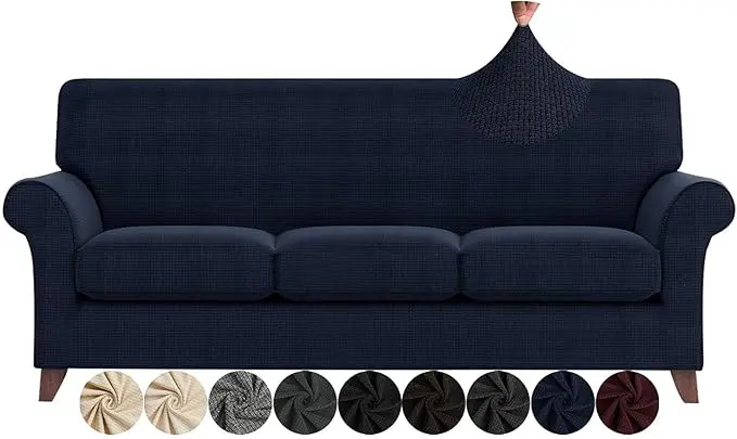 ZNSAYOTX 4 Piece Oversized Sofa Covers