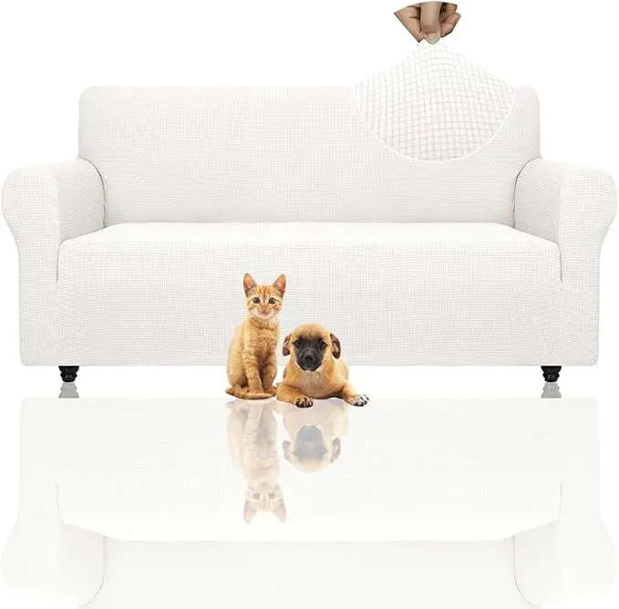 ZNSAYOTX Super Stretch Couch Cover Universal Sofa Covers