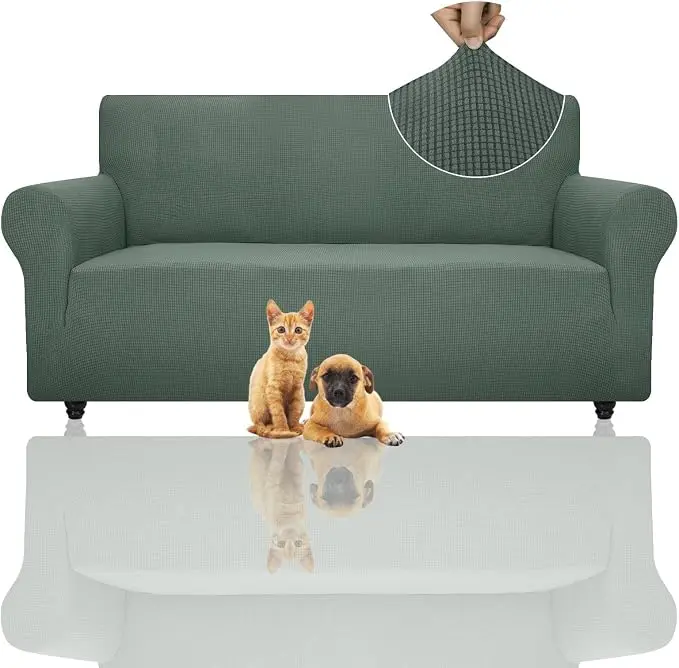 ZNSAYOTX Super Stretch Couch Cover Universal Sofa Covers